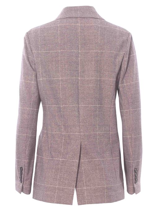 double breasted checked jacket CIRCOLO 1901 | FD3695BORGO
